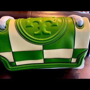 Tory Burch Fleming Soft Woven Convertible Shoulder Bag